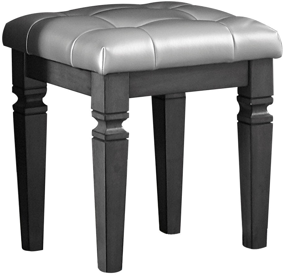 Allura Youth Vanity Stool Furniture Depot