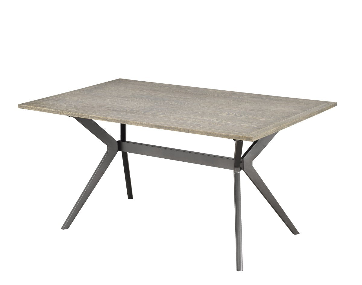 Celine Dining Table Black/Oak Furniture Depot