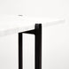 Ida Black Metal End Table - Furniture Depot