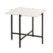 Ida Black Metal End Table - Furniture Depot