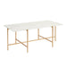 Ida Gold Coffee Table - Furniture Depot