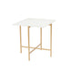 Ida Gold End Table - Furniture Depot