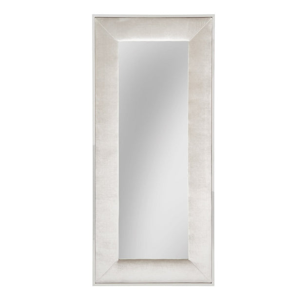 Elaganza Mirror (Grey Velvet ) - Furniture Depot