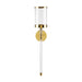 Acrylic Wall Sconce - Gold - Furniture Depot