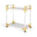Esme Gold Bar Cart - Furniture Depot