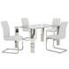 FRANKFURT/MAXIM WT-5PC DINING SET - Furniture Depot