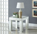 Lainy Mirrored End Table - Furniture Depot