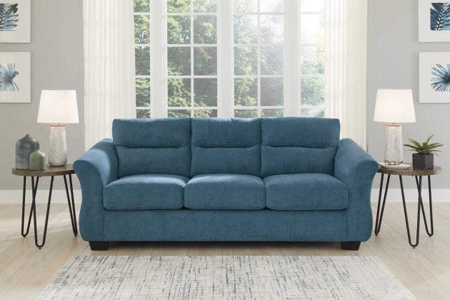 Miravel Sofa - Indigo - Furniture Depot
