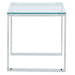 Zevon Accent Table in Silver - Furniture Depot