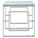 EROS-ACCENT TABLE-SILVER - Furniture Depot
