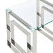 EROS-ACCENT TABLE-SILVER - Furniture Depot