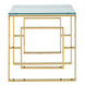 EROS-ACCENT TABLE-GOLD - Furniture Depot