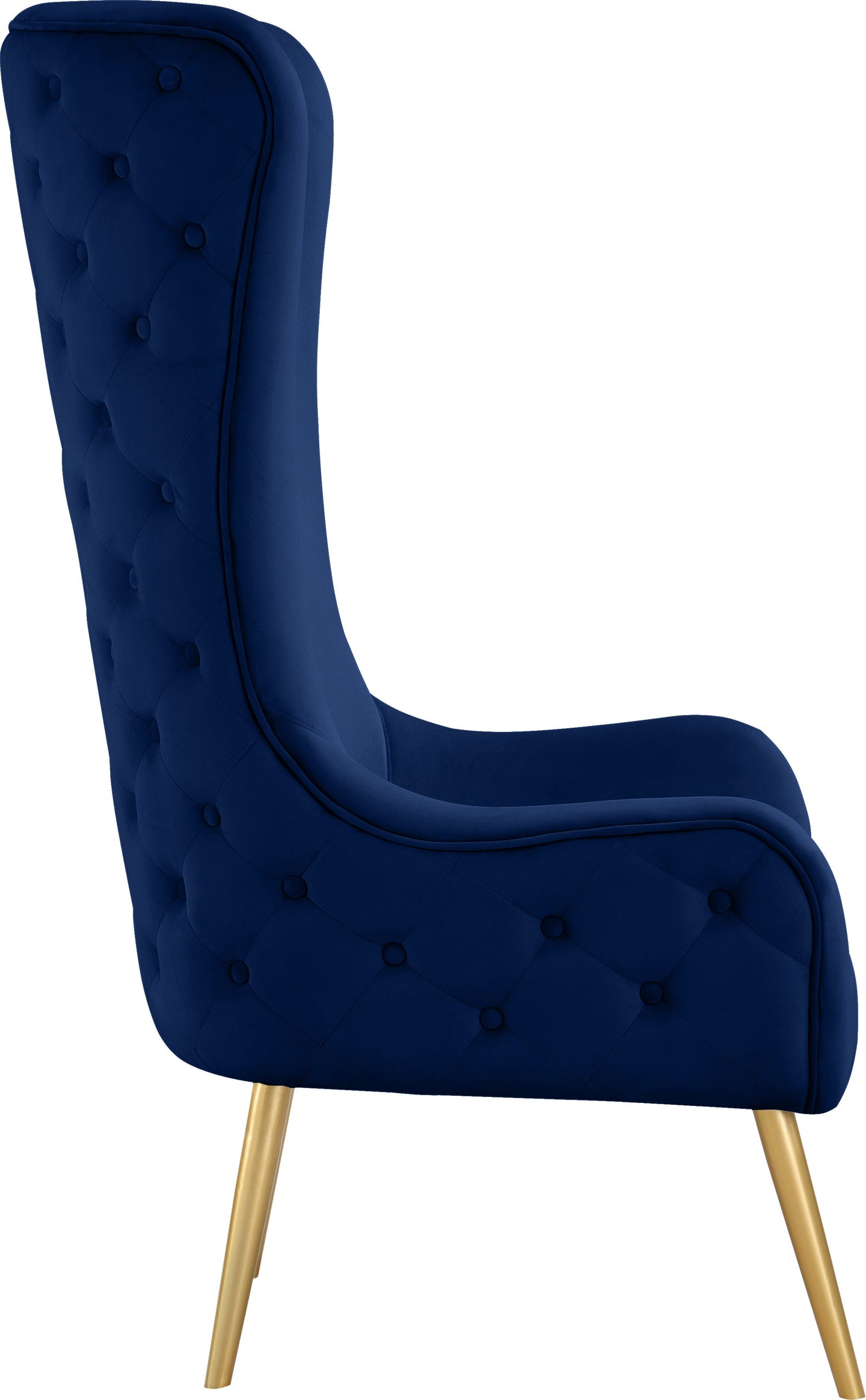 Alexander Velvet Accent Chair - Furniture Depot