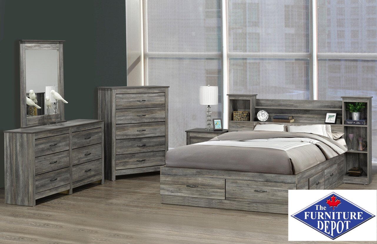 Julianne Storage Complete Bedroom Suite - Furniture Depot