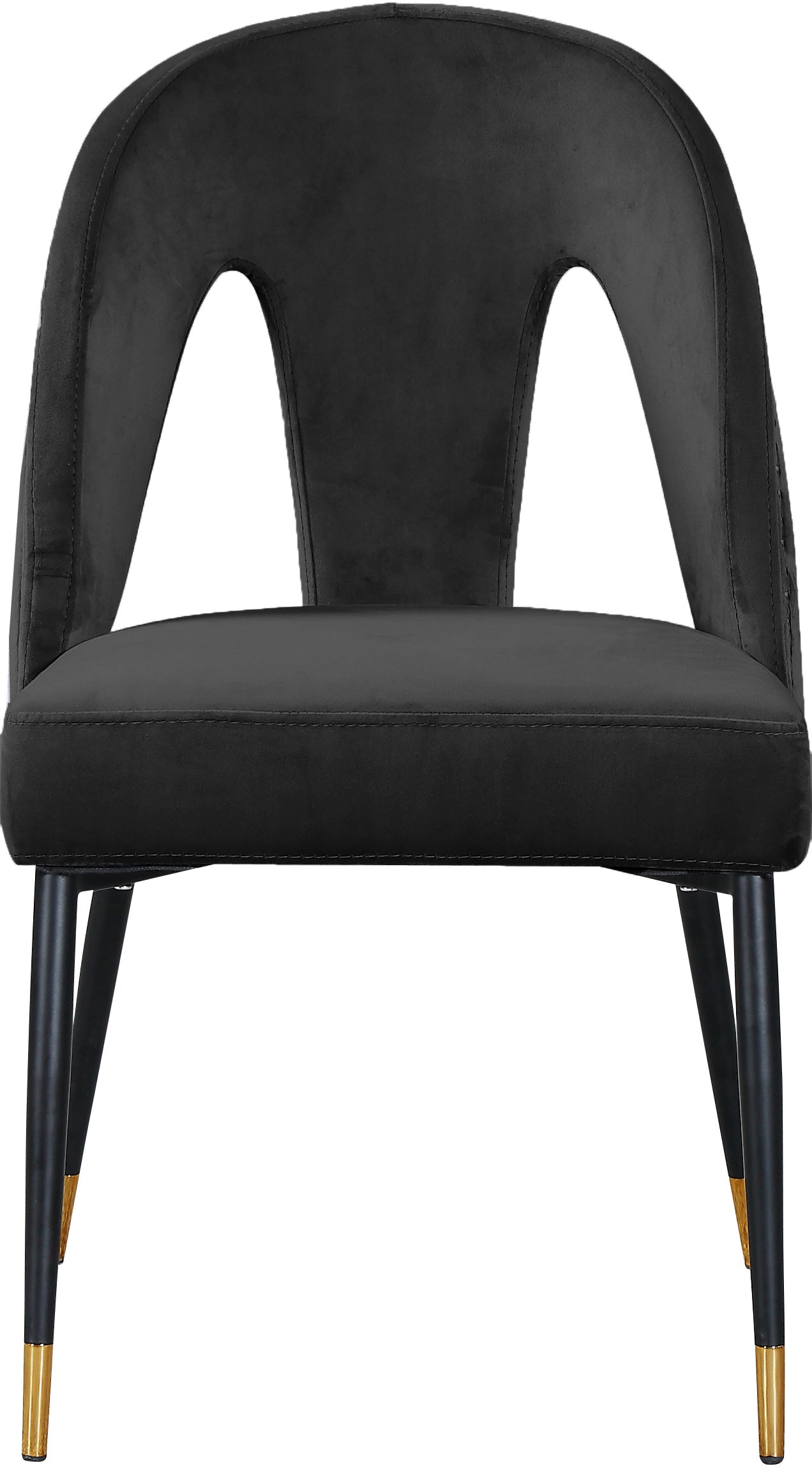 Akoya Velvet Dining Chair - Furniture Depot