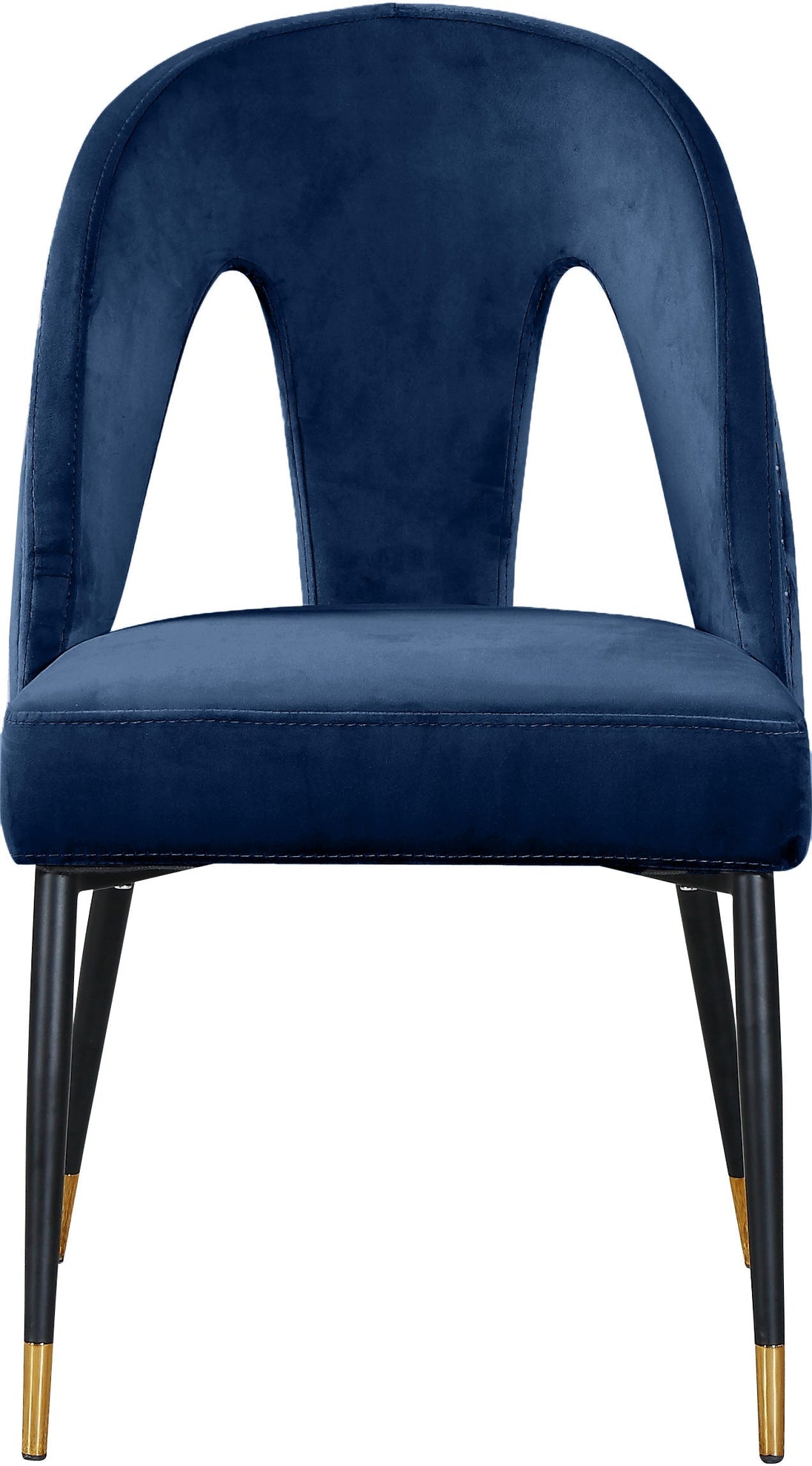 Akoya Velvet Dining Chair - Furniture Depot