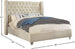 Aiden Velvet Bed - Furniture Depot