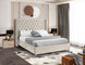 Aiden Velvet Bed - Furniture Depot