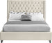 Aiden Velvet Bed - Furniture Depot