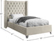 Aiden Velvet Bed - Furniture Depot