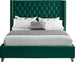 Aiden Velvet Bed - Furniture Depot