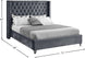 Aiden Velvet Bed - Furniture Depot