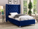 Aiden Velvet Bed - Furniture Depot