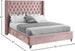Aiden Velvet Bed - Furniture Depot
