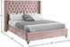 Aiden Velvet Bed - Furniture Depot