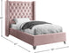 Aiden Velvet Bed - Furniture Depot