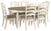 Realyn Oval Dining Room EXT Table and chairs 7 Pc Set - Furniture Depot (4584851898470)