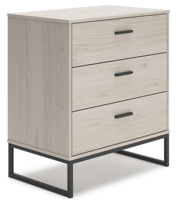 Socalle 3 Drawers Chest - Furniture Depot (7910067831032)