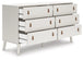 Aprilyn Dresser - White - Furniture Depot