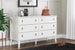 Aprilyn Dresser - White - Furniture Depot