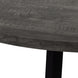 I 1153 Dining Table - 48"Dia/ Black Reclaimed Wood / Black Metal - Furniture Depot (7881068871928)