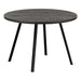 I 1153 Dining Table - 48"Dia/ Black Reclaimed Wood / Black Metal - Furniture Depot (7881068871928)