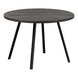 I 1153 Dining Table - 48"Dia/ Black Reclaimed Wood / Black Metal - Furniture Depot (7881068871928)