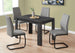 I 1166 Dining Table - 32"X 48" / Black Reclaimed Wood-Look - Furniture Depot
