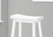 I 1534 Barstool - 2pcs / 29"H / White Saddle Seat - Furniture Depot (7881075589368)