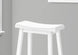 I 1534 Barstool - 2pcs / 29"H / White Saddle Seat - Furniture Depot (7881075589368)