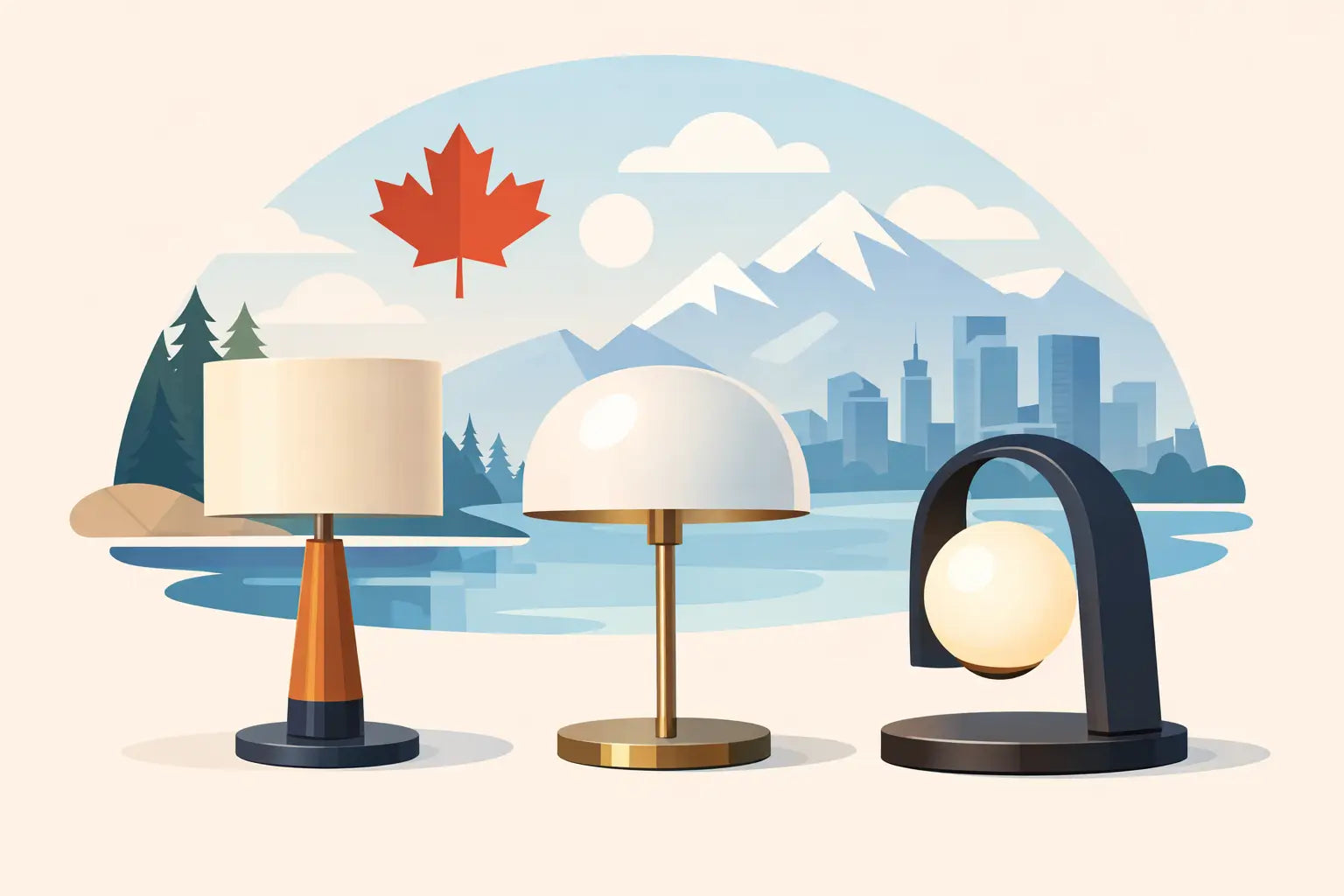 Modern Table Lamps Canada Buyers Actually Want
