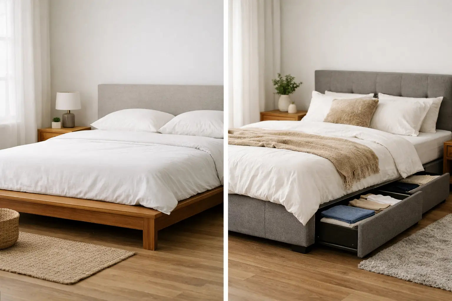 Platform Bed vs Storage Bed: Which Fits You?