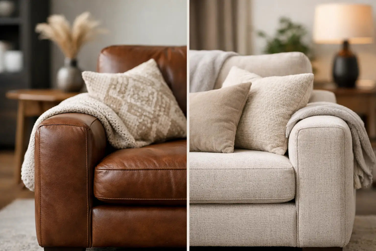 Leather Versus Fabric Sofas: Which Fits Your Home?