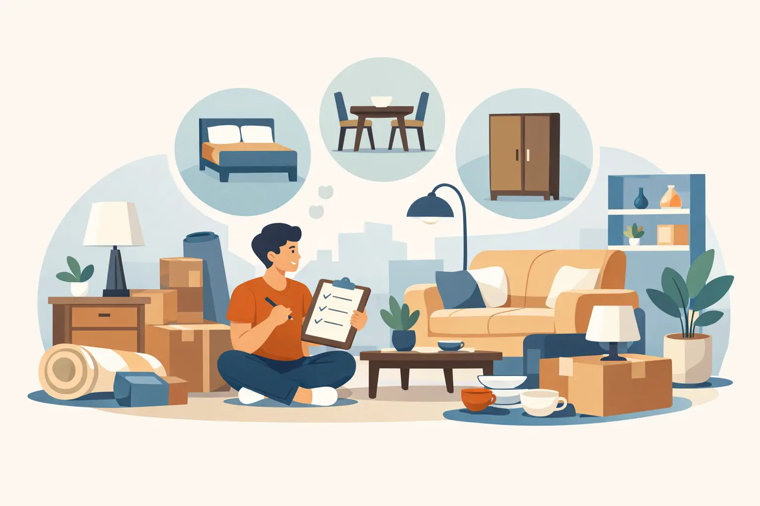 First Apartment Furniture Checklist That Works