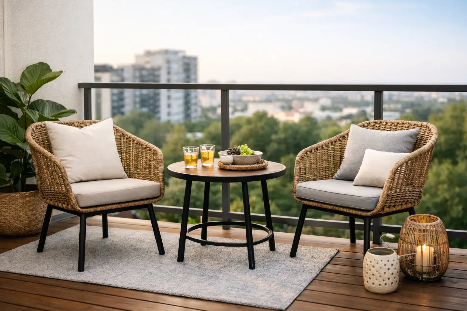Best Patio Sets for Balconies That Fit Beautifully