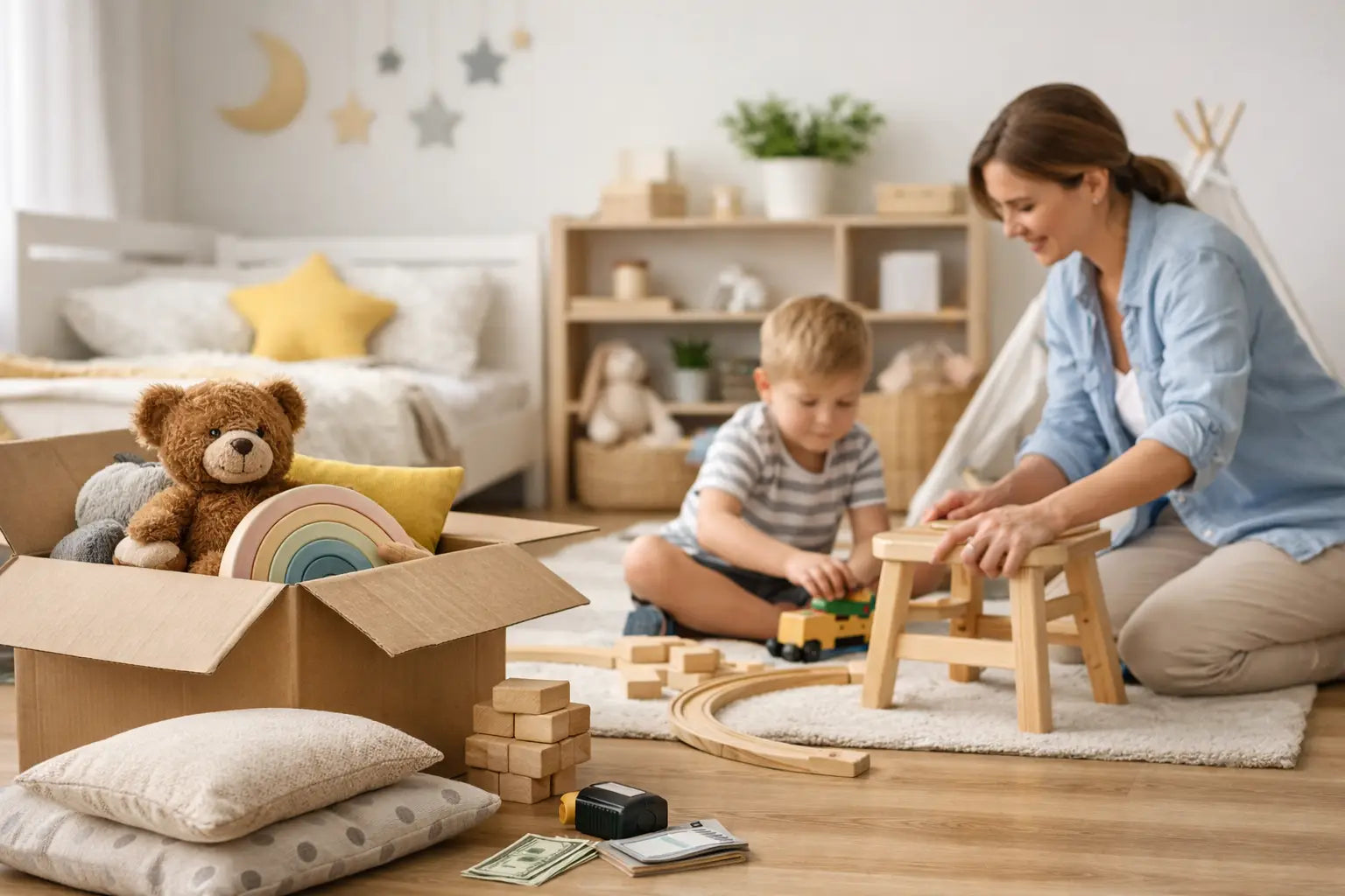 How to Furnish Kids Room Without Overspending
