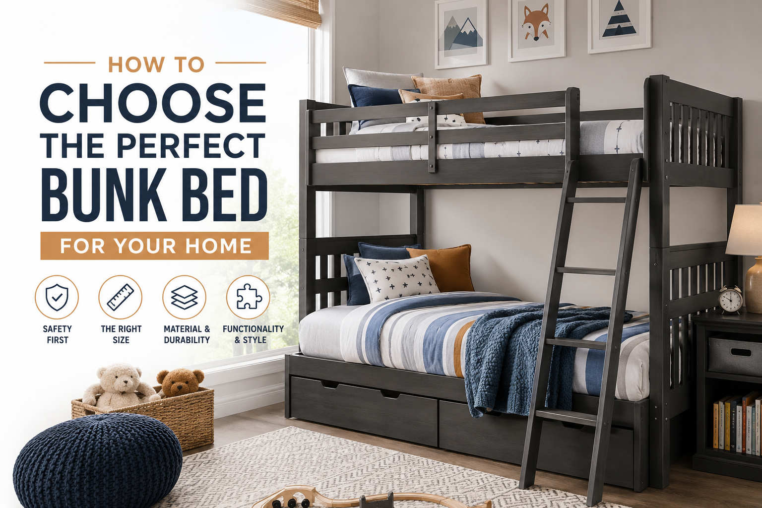 How to Choose the Perfect Bunk Bed for Your Home