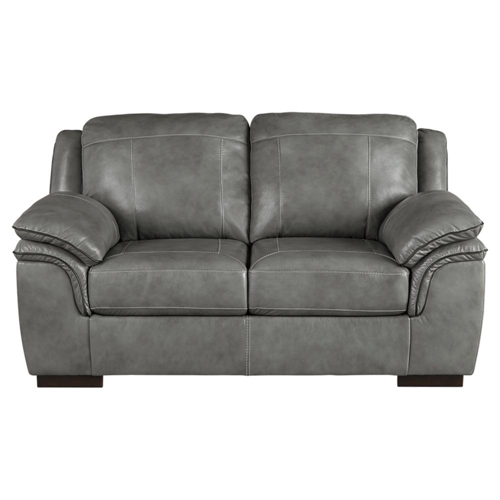 Leather Loveseat