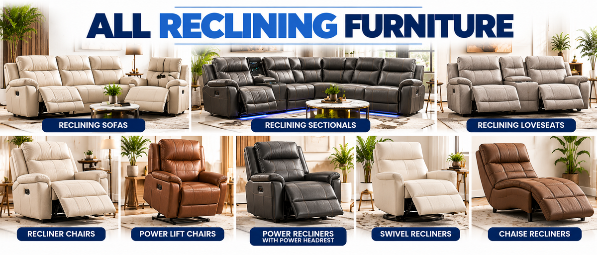 All Reclining Furniture