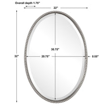 Load image into Gallery viewer, Sherise Oval Mirror